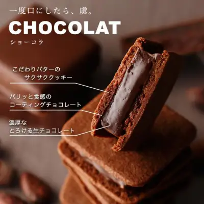 【父の日当日にお届け】VANILLABEANS ショーコラ＆パリトロ16個入 父の日 AGK0007-F