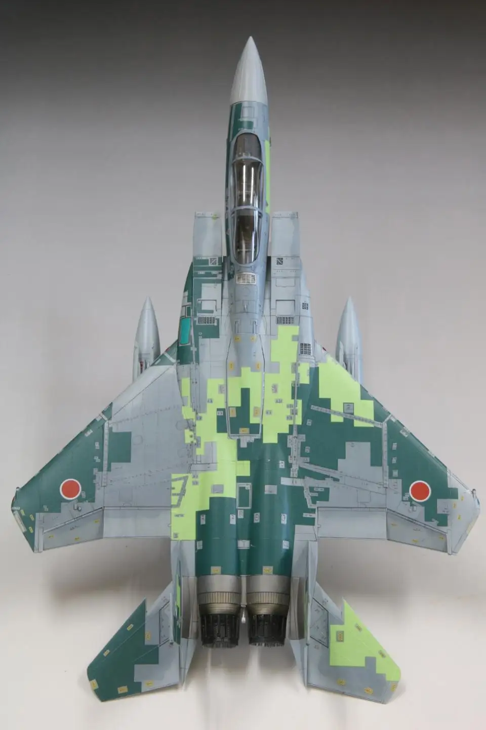 航空自衛隊 F-15DJ アグレッサー　[デジタル迷彩 緑]