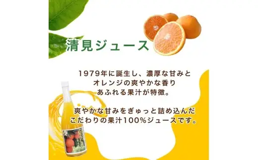 清見ブレンドジュース 甘平ジュース ストレート 各720ml × 3本 6本セット 中山農園 みかん 蜜柑 清見 プリンセス 甘平 ジュース ストレートジュース ミックスジュース オレンジジュース 100％ フルーツ ストレート  柑橘 果汁 無添加 農家直送 産地直送 数量限定 国産 愛媛 愛南 なくなり次第終了