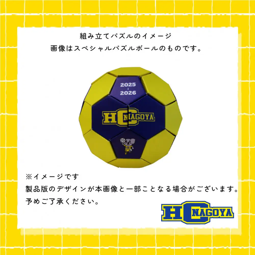 HC名古屋 スペシャルパズルボール 【トップスポーツチーム活動支援事業寄附金専用】