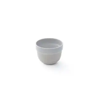 1616/ CMA Tea Cup & Soft Flat 120 Earth Grey 各2セット【1616/arita japan】有田焼 セシリエ・マンツ 北欧 デンマーク食器 器 うつわ ティーカップ カップ プレート 皿 グレー シンプル シック モダン ギフト A22-109