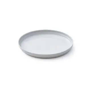 1616/ CMA Stack Flat 180 Earth Grey 2枚セット【1616/arita japan】有田焼 セシリエ・マンツ 北欧 デンマーク 食器 器 うつわ 皿 プレート グレー シンプル スタッキング シック モダン A20-665