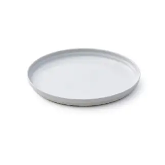 1616/ CMA Stack Flat 205 Earth Grey 2枚セット【1616/arita japan】有田焼 セシリエ・マンツ 北欧 デンマーク 食器 器 うつわ 皿 プレート グレー シンプル スタッキング シック モダン ギフト A24-214