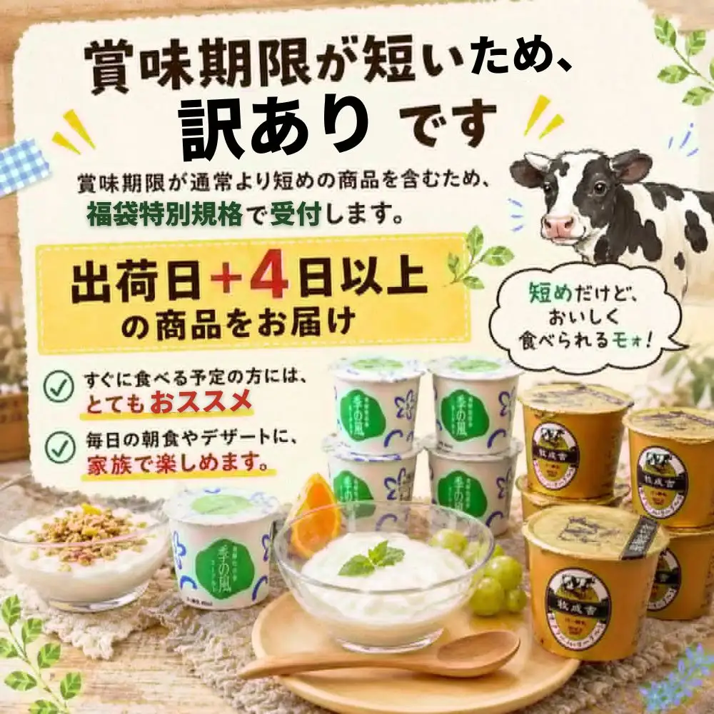 訳ありヨーグルト福袋 牧成舎 福袋 [Q3242]