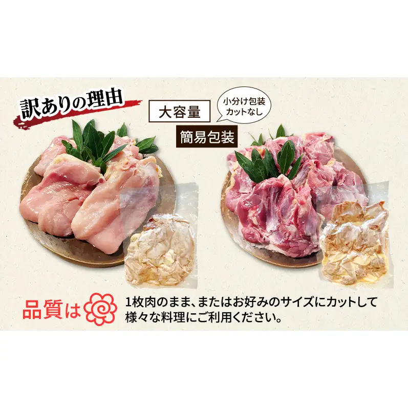 訳あり 国産 鶏肉 赤平火をどり 地鶏 ムネ モモ セット 計3.6kg 鶏 もも肉 むね肉 肉 精肉 国産鶏肉 鳥 鳥肉 業務用 人気 おすすめ 北海道 赤平