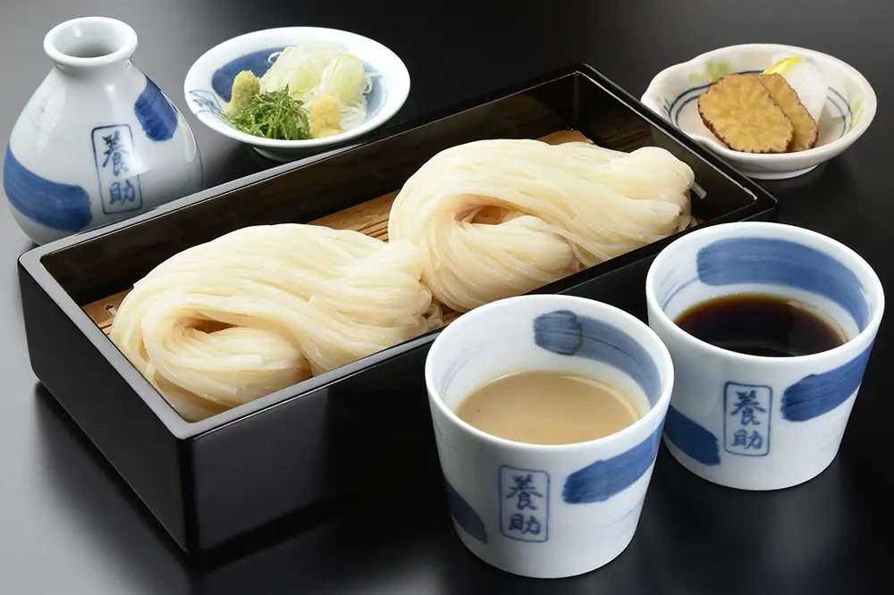稲庭うどん 比内地鶏醤油つゆ詰合せ　HY-50　10人前【(有)佐藤養助商店】[B7-0101]