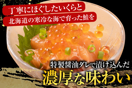 【北海道根室産】[鮭匠ふじい]いくら・サーモン親子丼の具 A-42019