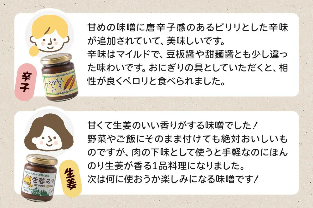 手作り味噌5種とみかん香る五味からしセット【菓子工房 ミセス・マサコ】