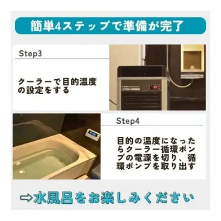 おうちでかんたん水風呂セット ZTK1000仕様【1731018】 | 大阪府摂津市