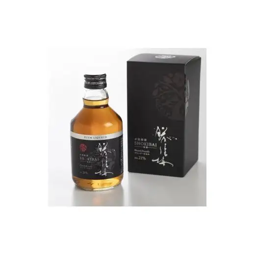 N463　本格梅酒　ブランデー仕込み勝僖梅（大）(小）２本セット