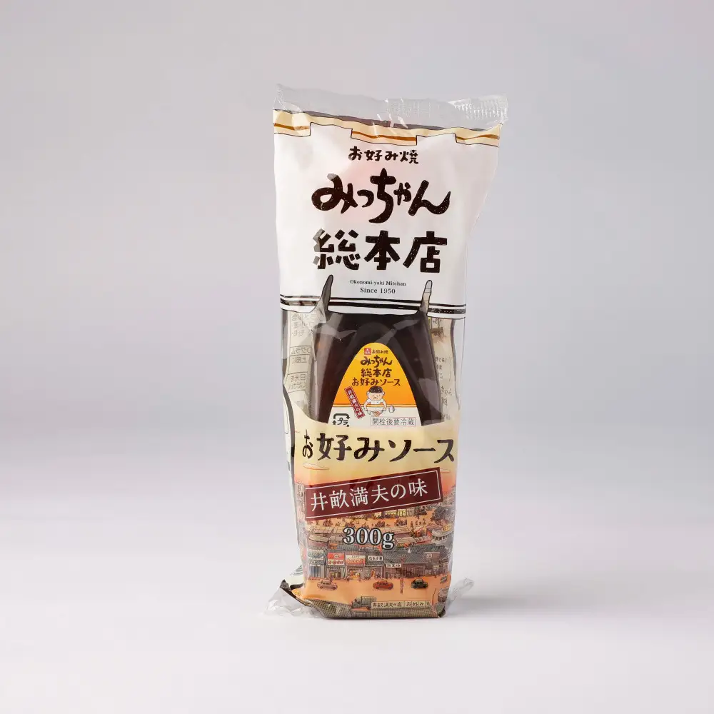 【みっちゃん総本店】特製お好みソース 300g 8本セット