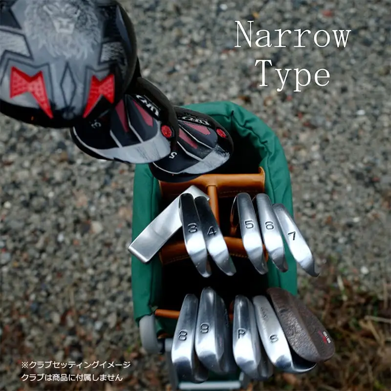 木の庄帆布 フラスコボトムフレームキャディバッグ ナロータイプ  KinoshoTRANSIT KH-FBCB801T C/#62 イエロー