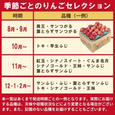 【発送月固定定期便】青森りんご 約3kg+りんごジュース1L×6全2回【配送不可地域：離島・沖縄県】【4087600】