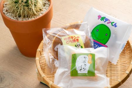 珍しくてかわいい！サボテントリオ（サボテンを使った焼き菓子詰合せ） お菓子 スイーツ 焼き菓子