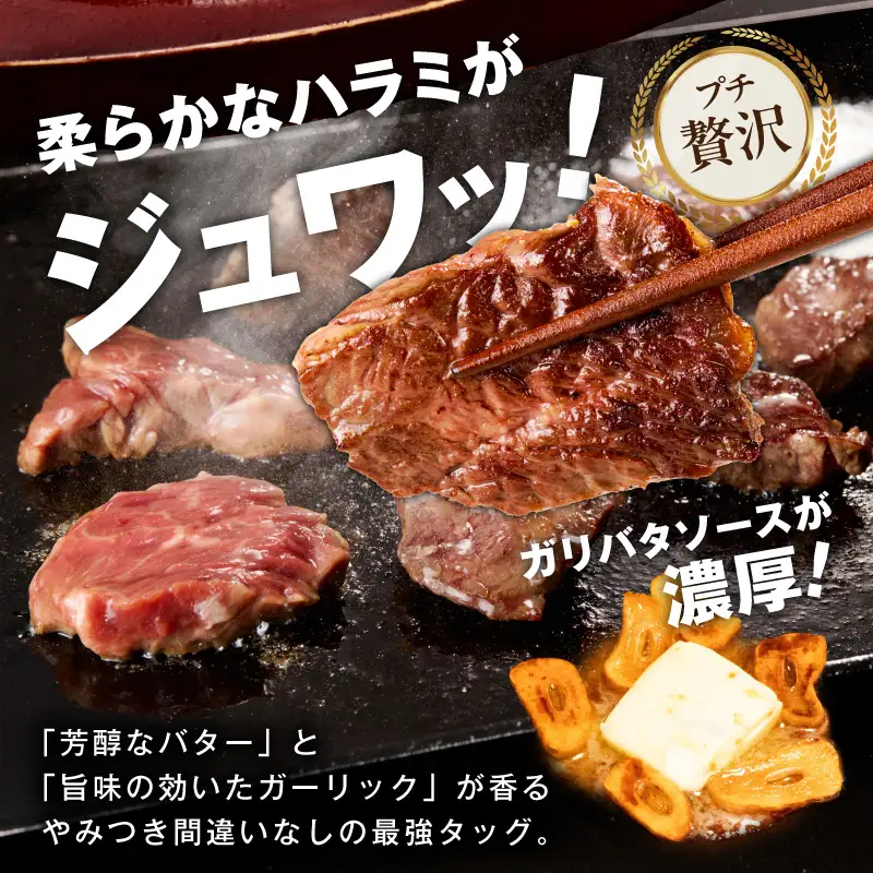 【ひと口カット】牛ハラミステーキ 1kg