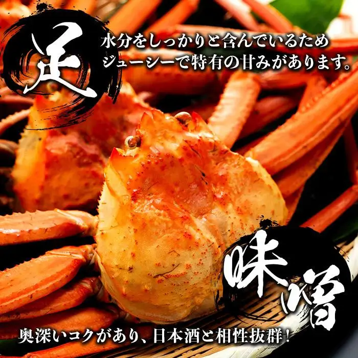 2027年2月発送【訳あり】金沢港より直送！ボイル紅ズワイガニ 大サイズ3～4杯セット かに 蟹