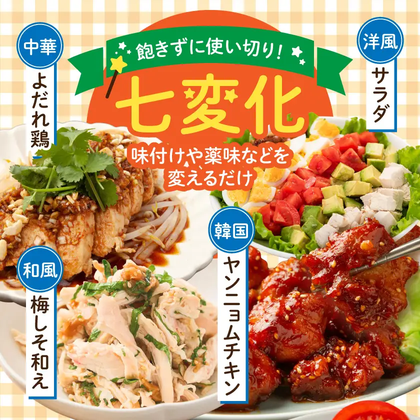 ≪全12回定期便≫≪皮なし≫宮崎県産若鶏むね肉一口大にカット済!小分け3.6kg 〔T144-12-I6-001〕 宮崎県産若鶏 カット済み 皮なし 一口カット 小分け
