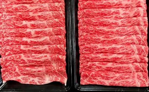 【緊急支援品】  A4～A5 限定 九州産 黒毛和牛 赤身 スライス （もも・うで） 合計1.2kg 【数量限定】【2026年8月発送】