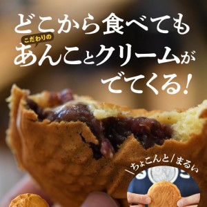 S092-001B_たい焼き「まるきん」12個入り / たい焼き あんこ クリーム たいやき 和菓子
