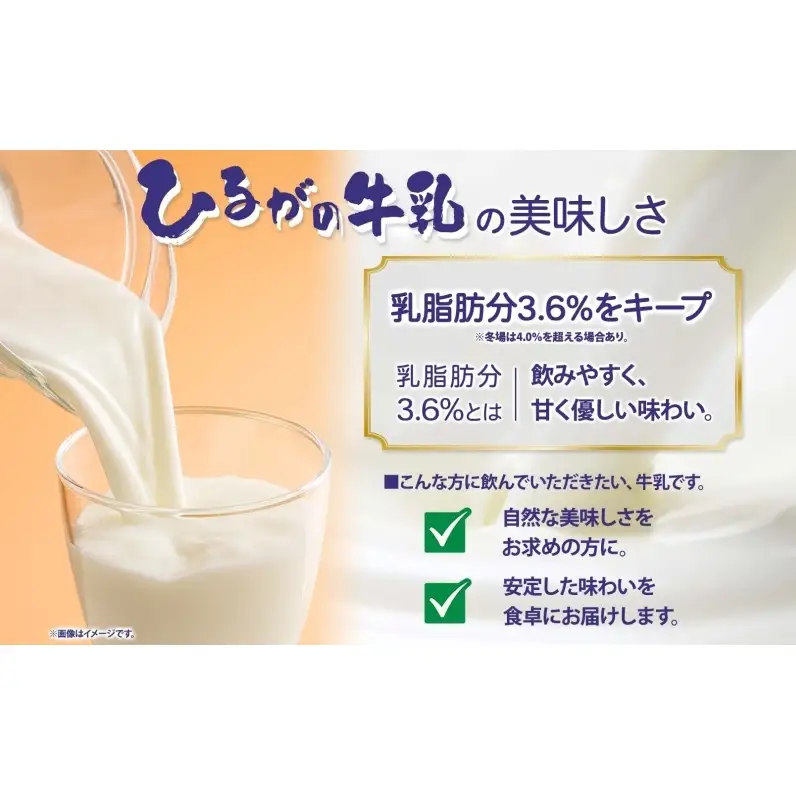 【ふるなびWEEK対象】 ひるがの 牛乳 1000ml 5本セット 成分無調整