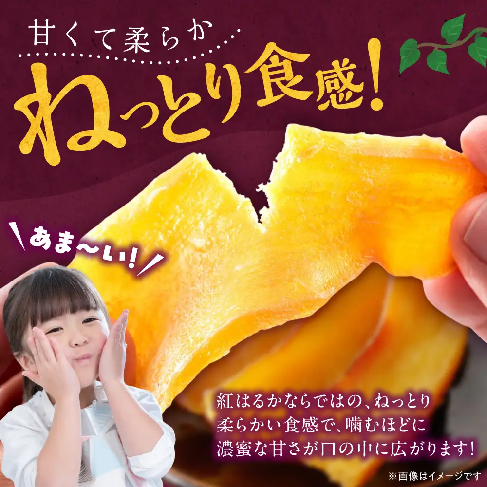 石狩産 紅はるか 干し芋 300g（100g×3）｜野菜 さつまいも 北海道 石狩市