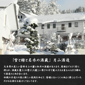 月山酒造 銀嶺月山 純米吟醸酒 受賞酒 720ml×2本 飲み比べセット　012-E-GS002