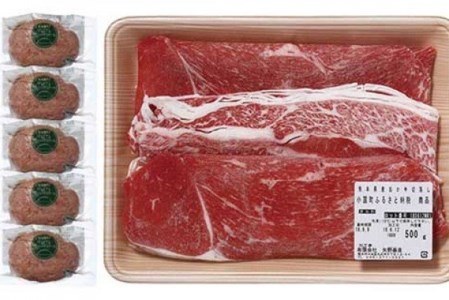 【矢野畜産】産地直送 詰め合わせAセット 切り落とし 500g 赤身 プレミアムハンバーグ 150g 5個 くまもと 国産 熊本 阿蘇 和牛 あか牛 褐毛和種 あかげわしゅ 矢野畜産 にくやの 老舗 おうちごはん おうち時間 通販 贈答 ギフト 阿蘇の自然の宝物