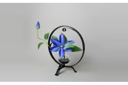 置き風鈴（大）【風鈴 花台 インテリア 雑貨 日用品 おしゃれ シンプル ギフト 贈り物 こだわり リング 受注生産 島根県 安来市】