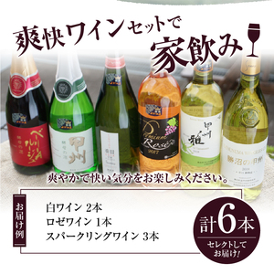 ワイン 爽快ワイン6種セット （KBO）E-603