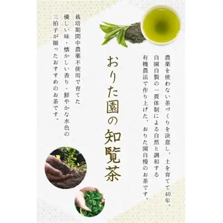 おりたの特別栽培知覧茶5本セット【1185906】