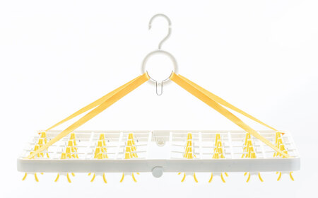 洗濯 ハンガー ステンレス 【 いちどにありがとう （1個） ・スカットちゃん （4台） セット】