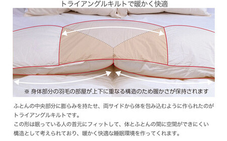 【河田フェザー使用】 羽毛 掛けふとん ECO ホワイト シングルロング 150×210 ECOダウン フェザー 高級 ふとん 布団 フトン 寝心地 品質 高級 ホテル 掛け 布団 日本製 河田フェザー 羽毛布団 睡眠 シングル エコ 清潔 B1