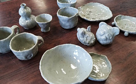 寒風陶芸会館・陶芸体験チケット(2名・配送料込) 