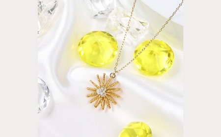 和の伝承 水引ネックレス・金（スワロフスキー付）お祝い ギフト  アクセサリー ファッション アンクレット 
