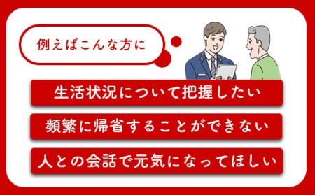 郵便局の「みまもり訪問サービス」(12カ月間)【37003】