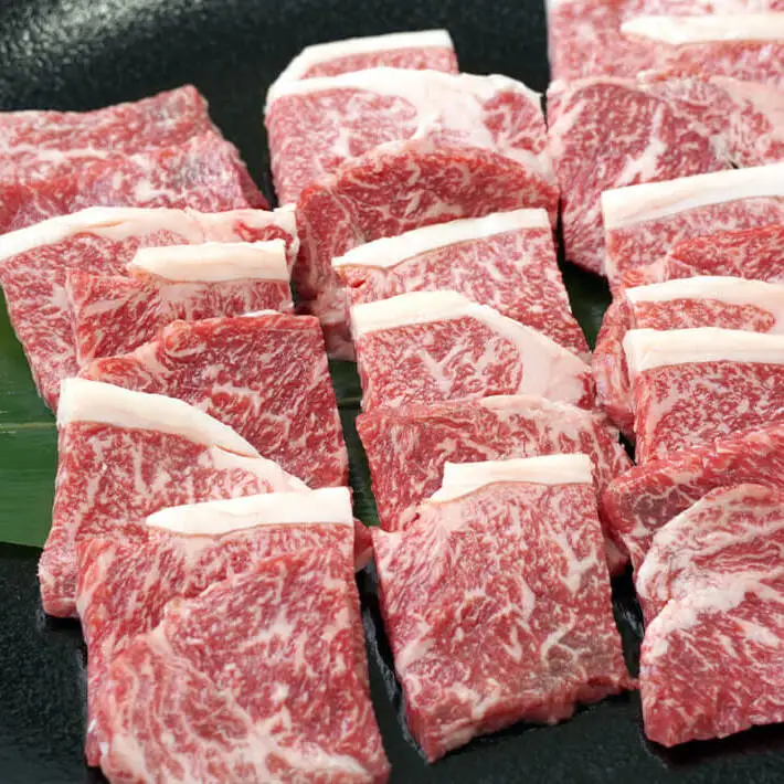 淡路牛 厚切ロース焼肉用カット　500g（250ｇ×2パック）焼肉
