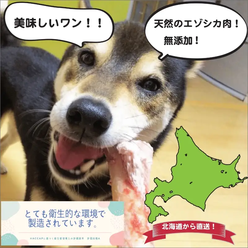 エゾシカぶつ切り肉 500g×3パック ( 犬 えさ 餌 犬の餌 ペットフード 鹿 エゾシカ肉 鹿肉 健康 安心 安全 )【025-0037】