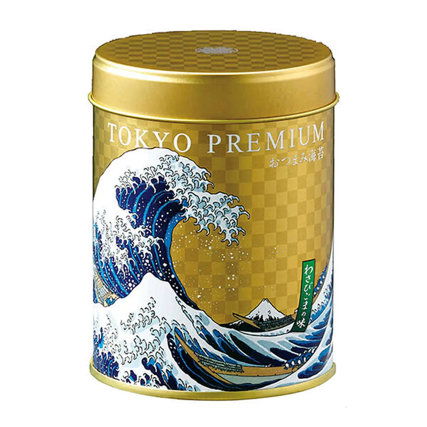 山本海苔店 浮世絵デザイン缶 おつまみ海苔 2缶詰合せ：A090-023