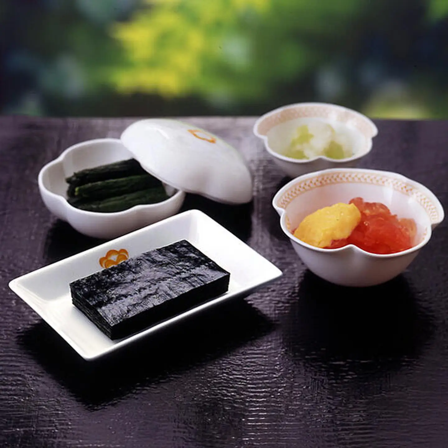 「梅の花」焼海苔・味附海苔9袋入 袋詰合せ：B140-091