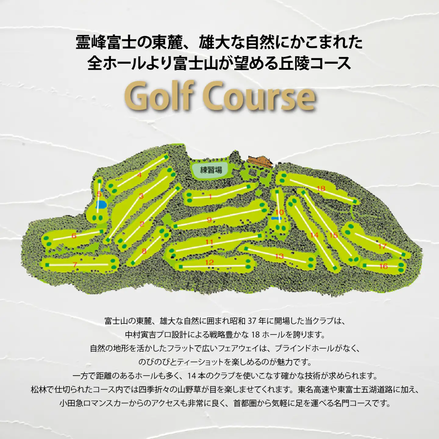 富士小山G・C ゴルフ場 利用券 10枚 ゴルフ場