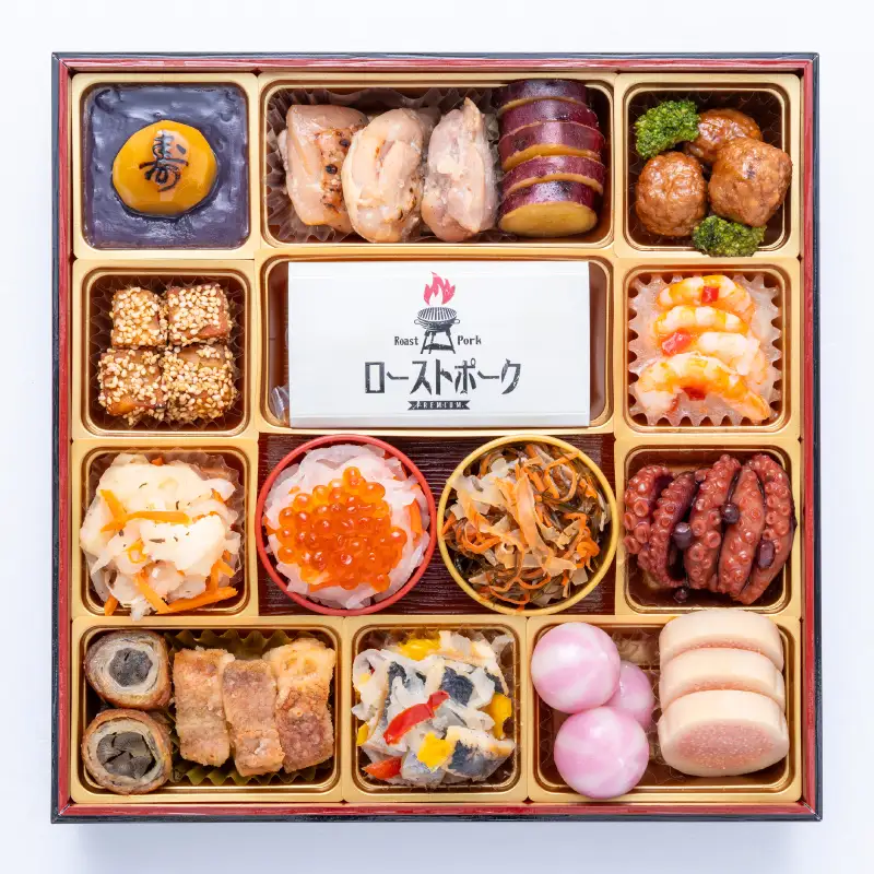 千賀屋謹製 2027年 迎春おせち料理「おもてなし」和風三段重 4～5人前 全58品 冷蔵おせち料理 ［035S04］ 