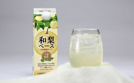 梨 千葉県産 和梨ベース 500ml 千のめぐみ 梨ゼリー セット 和梨 希釈 希釈用ドリンク 希釈ドリンク 果実飲料 ジュース ドリンク 飲み物 かき氷 シロップ おやつ ゼリー フルーツ 果物 千葉 千葉県 市原 市原市