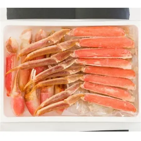 生冷凍　カット済　ずわい蟹セット(ビードロカット)　計約1.2kg【03058a】【配送不可地域：離島】【1682937】