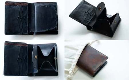 二つ折り財布 牛革 Z-UY-A11A