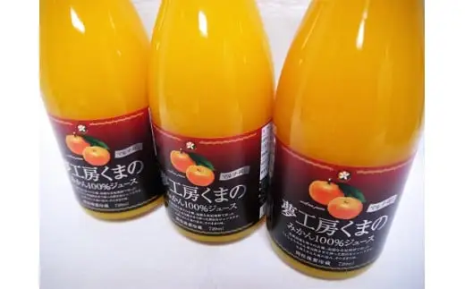 【糖度12度以上】無添加 果汁100％ マルチ栽培みかんジュース 720ml×12本 みかんジュース【kmkn0078】