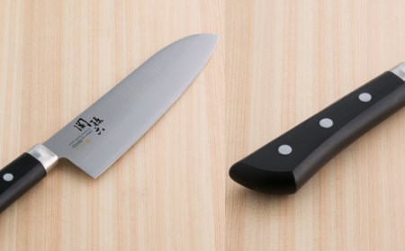 関孫六　茜　三徳包丁