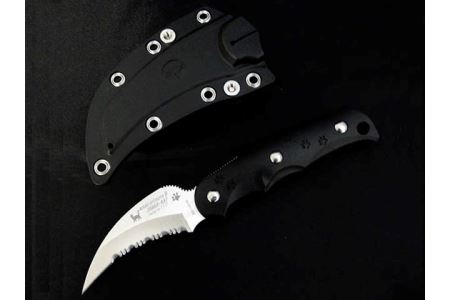 H35-12 サビニャイフ9 SHARK-RAY （シャークレイ）スナネコver ブラックFRN