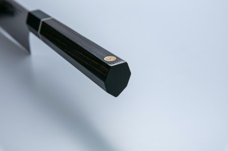 TBS「ララLIFE」で紹介されました(R5.5)　特製切付包丁 瑞雲 筋引 木鞘付き　H77-05【最長8ヶ月を目安に配送】