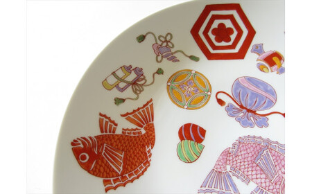 ARITA PORCELAIN LAB (アリタポーセリンラボ) 宝づくし 大皿 有田焼 おめでたい 正月 おせち A75-80