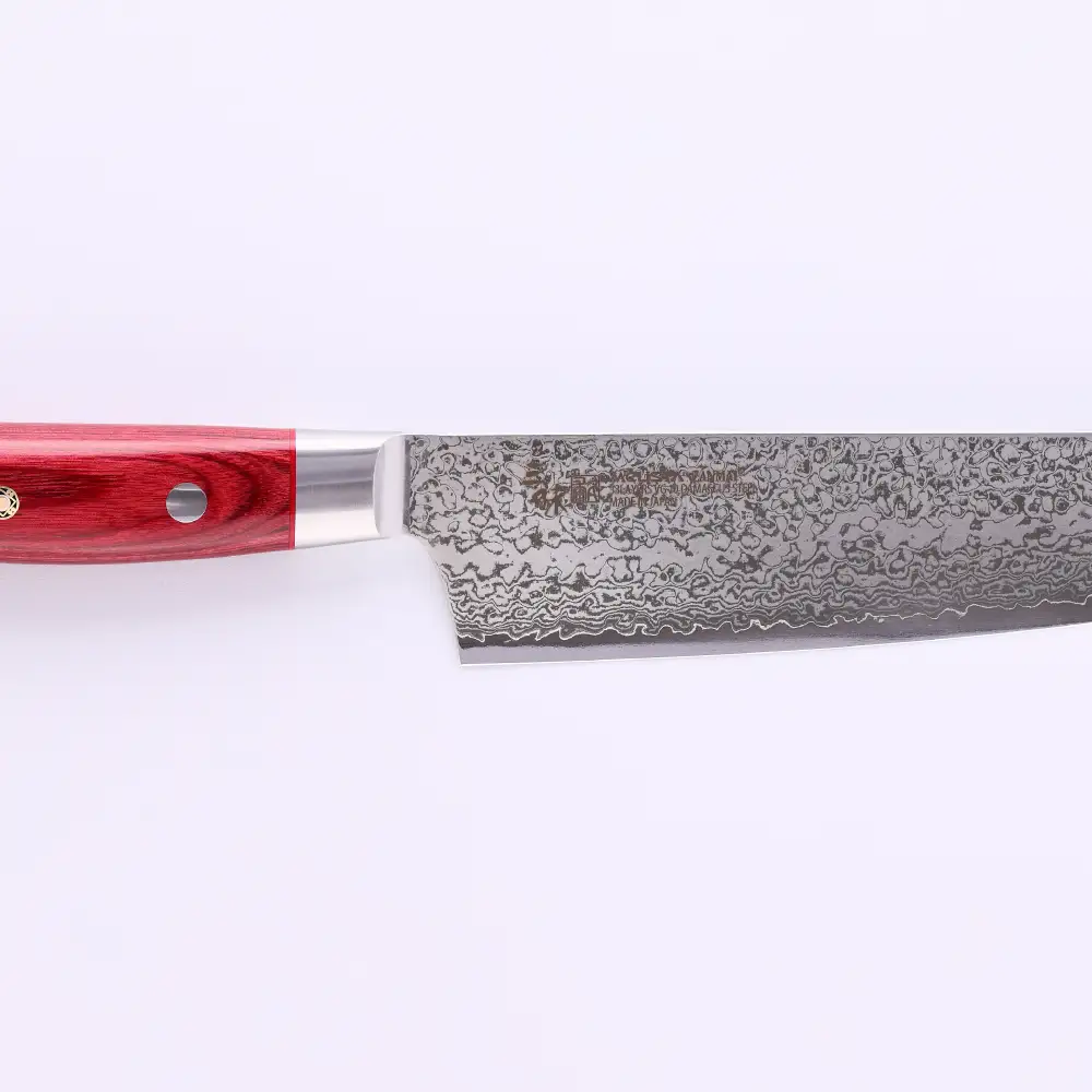 H74-14 三昧 クラシック プロ ダマスカス 紅蓮 三徳包丁 180mm